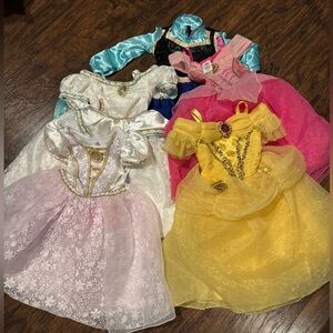 Disney Store Princess Dresses Size 3